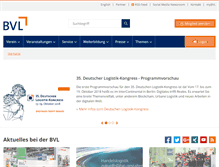 Tablet Screenshot of bvl.de